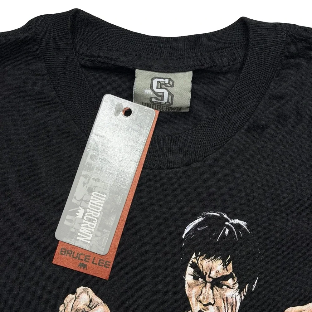 2000s Y2K UNDRCRWN Undercrown Bruce Lee Jordan 11 Space Jams streetwear shirt SM